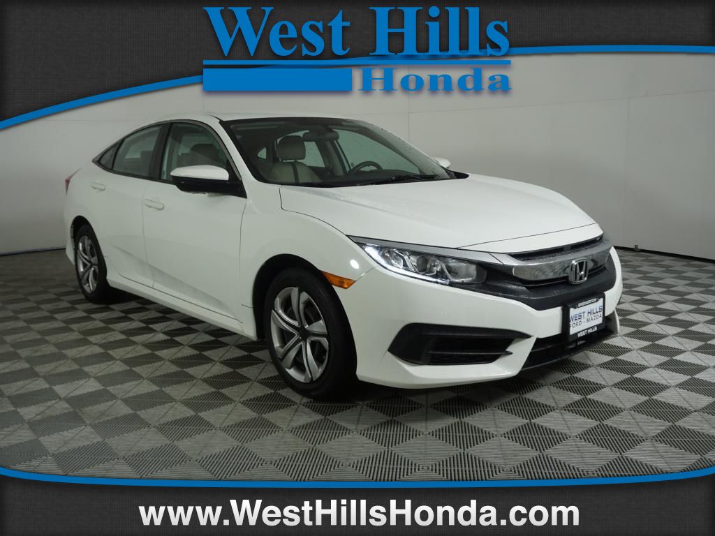 Pre Owned 2016 Honda Civic Lx 4 Door Sedan In Bremerton Pf3734