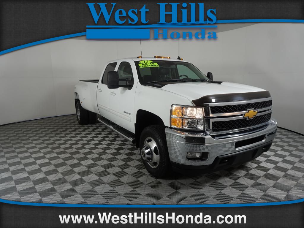 Pre Owned 2012 Chevrolet Silverado 3500 Ltz Truck 6 6 Liter 8 Cylinder Engine 4wd