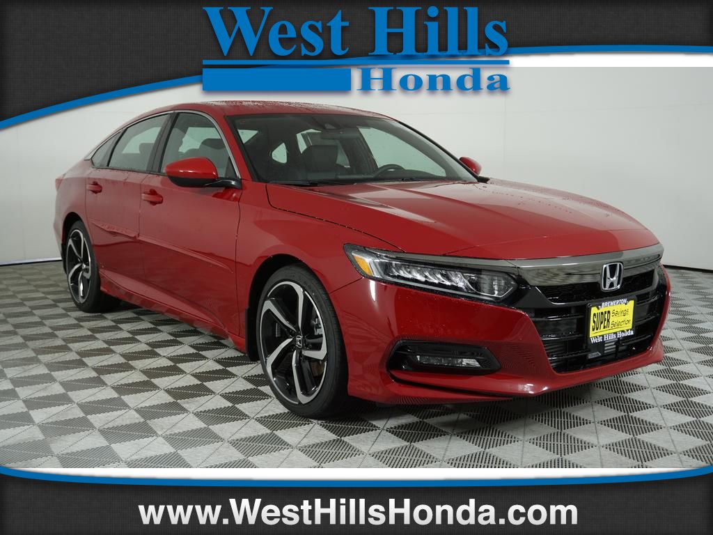 New 2019 Honda Accord Sport 4 Door Sedan In Bremerton Hd3265