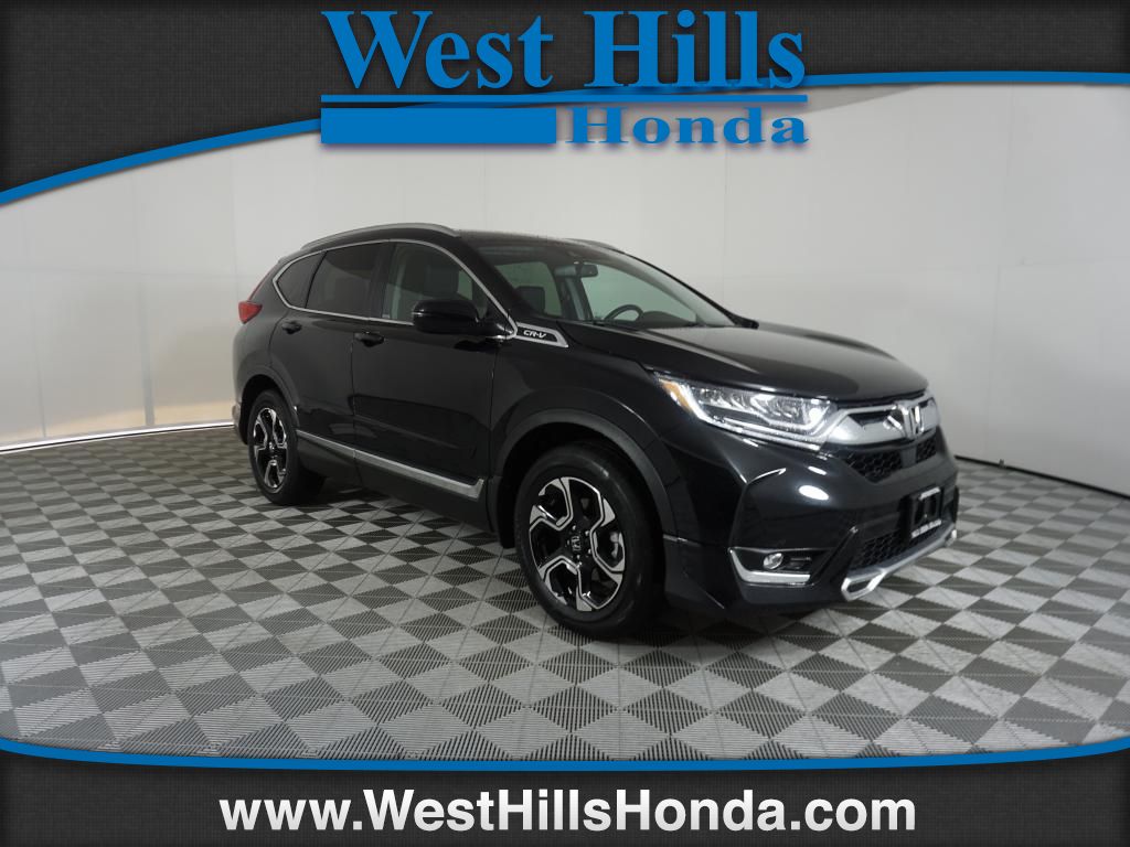 Certified Pre Owned 2018 Honda Cr V Touring Suv 1 5 Liter 4 Cylinder Engine Continuously Variable Awd With Navigation