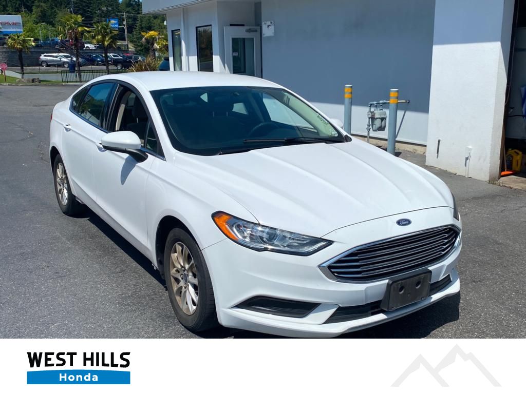 Pre Owned 2017 Ford Fusion S Car 2 5 Liter 4 Cylinder Engine Automatic Fwd